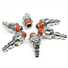 Industrial Swivel 1 4  Npt Male Quick Connect Air Tool Fittings - 6 Pack