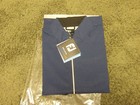 Footjoy Hydrolite Waterproof Rain Jacket Xl Royal   Black Houndstooth Brand New 