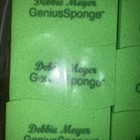 Lot 2- Debbie Meyer Geniussponges - 8-pack Kitchen Sponges   Don Aslett Microfib