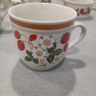 Sheffield Strawberries   N Cream Stoneware Set Plates Bowls Ramekins Choice