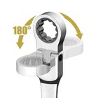 Combination Flex Head Ratcheting Wrench Set Metric Ratchet Wrenches Repair Tool