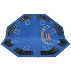 Ino Design 48  8 Player Octagon Folding Texas Holdem Portable Poker Table Top
