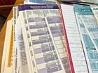 Vintage Railroad Timetable Brochure Lot Railroad Pamphlets Train 100s Of Pieces