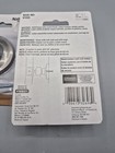 National Hardware N326-983 Solid Brass Satin Nickel 1935 Wall Door Stops