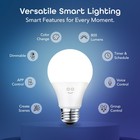 Geeni 6-pack Smart Led Bulbs   Multicolor Wi-fi Light Bulbs With Alexa   Google