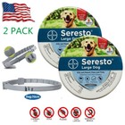2x Seresto Flea   Tick Collar For Large Dogs 18lbs 8months Protection New Seale