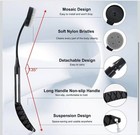 Back Scrubber For Shower 20 5  Long Handle Shower Brush For Body For Deep Clean 