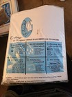 Sears Fine Muslin All Cotton    134 Thread Count - Full Bed Size White Sheet 