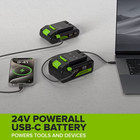 24v Battery 2-pack With 2 0 Ah Batteries With Cable