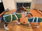 Breyer Clydesdale  8384 Vintage Mare And Foal Stable Set With Box
