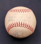 Vintage William Harridge Official Reach American League Baseball New W  Box