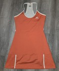Womens Adidas Climacool Tennis Dress In Coral Color Size Small   Read Descriptio