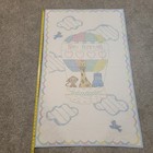 Handmade Quilt Two-sided Baby Shower Blanket Unisex 51 X 32 Crib Safari Birds