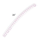 24in French Curve Ruler - Clear  Sandwich Line  Hip Curve