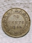 Canada  Newfoundland   1872 H    Twenty Cents   Ch Xf
