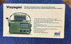 Kaito Voyager Ka500 Green Solar hand Crank Am fm sw weather Alert Radio