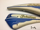 Vintage 1950s Schwinn Men   s Cantilever Horn Tank 26    Bike Blue Original 