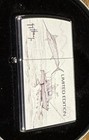 2005 Zippo Guy Harvey Lighter Limited Edition Blue Marlin  Fish  Rare Mint