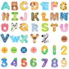  Magnetic Alphabet Letters And Numbers Set  Abc Animal Magnets For Kids  41 