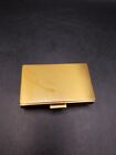 Vtg  Volupte Art Deco Blue Stone   Rhinestone Powder Compact