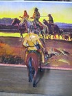 Hartland Davy Crockett And Horse Saddle Rifle Hat Knife Hang Tag