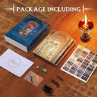 Diy Book Nook Kit With Led Light  3d Wooden Bookshelf Insert Craft Adults Teens