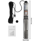 110v Submersible Deep Well Water Pump Stainless Steel 0 5hp 110v 16gpm 157ft