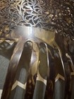 Huge Vintage Hair Comb 10in Faux Tortoise Shell Plastic