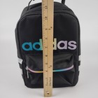Adidas Santiago Insulated Lunch Bag Rainbow Logo Black White Stripes School