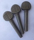 Lot Of 9 Violin Pegs - Three Trios - Good For Spares  no Complete Sets 