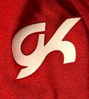 Gk Mens Small  1818m Red Gymnastics Running Competition N s Long Shorts Sz S  
