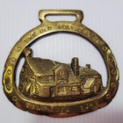 Vintage Horse Brass Tintagel The Old Post Office Cornwall England
