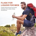 1 Set Fish-shape Hip Flask 5oz Bottle   Flask Stainless Steel Party1696