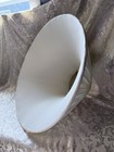 Classic By Diane Cream White Pleated Fabric Bell Lamp Shade Empire Shape - C2