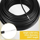 Electric Fence Wire Double Insulated Underground Hard Cable Double Insulated Wi