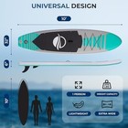 Serenelife 10  Inflatable Paddle Board W  Sup Kit  32  Wide  275lb Capacity