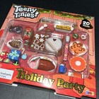 Teeny Tinies Holiday Party Mini Food Playset Toy Doll dollhouse Miniatures 20 Pc
