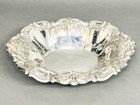 Marvelous Vintage Rich Ornate Victorian Style Oneida Silver Plate Large Bowl