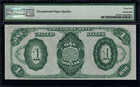 1891  1 Treasury Note Fr-351 - Stanton - Graded Pmg 64 Epq - Choice Uncirculated