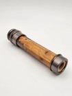 Uplocking Fly Rod Reel Seat Gunmetal Aluminum With Burled Wood Insert
