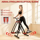 New Foldable Air Walk Elliptical  30  Inch Long Stride Glide Exercise Full-body