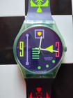 Rel  gio Vintage Maxi Swatch Stalefish 1991  mgg113 