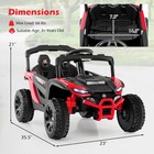 12v Kids Ride On Car Battery Powered Electric Remote Control Led Lights Music