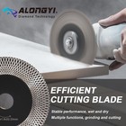 5 tile Cutting Diamond Blade With 7 8 mandrel For Wet dry Cutting And Grinding