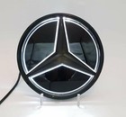 Mercedes Benz Led Eemblem Badge Star Logo Front Grill Shiny Black 2011 - 2020