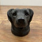 Vtg Black Lab Labrador Retriever Dog Insulated Beer Can Coozie Koozie Holder