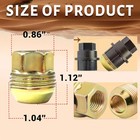 14mmx1 5 Oem Factory Wheel Lug Nuts Replacement For Sliverado Sierra 1500 Yukon