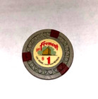 Las Vegas Nevada  1 Casino Chip Hotel Fremont Downtown Arodie Mold 2nd Issue