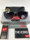 Ray   ban Rb4165 Justin Sunglasses Black   clear Gradient Frame   Purple Lens  --08