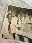Vintage 1950s Us Navy Sailors Crackerjack Uniforms Drinking Bar Party Snapshot
